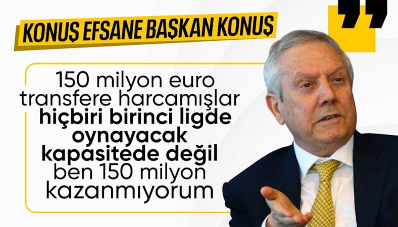 Aziz Yıldırım'dan yapılan transferlere sert sözler: Kim aldı bunları?
