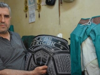 Manisa’da unutulmaya yüz tutan kispet zanaatine hayat veriyor