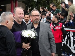 Beşiktaş kafilesi, Samsun'a geldi