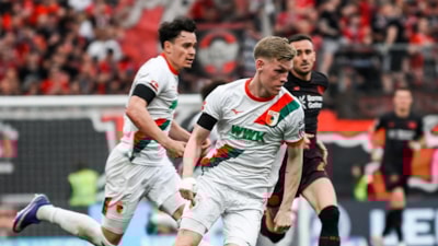 Bayer Leverkusen, Augsburg'a son dakikada boyu eğdi