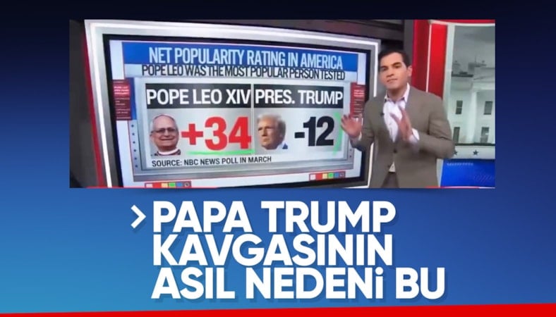 CNN'e göre ABD'de Papa Trump'tan daha popüler
