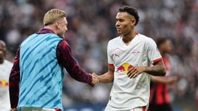 Leipzig, Eintracht Frankfurt'a 3 attı