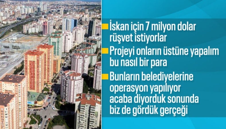 İstanbul Ataşehir Belediyesi'nde 7 milyon dolarlık rüşvet talebi teknik takibe takıldı