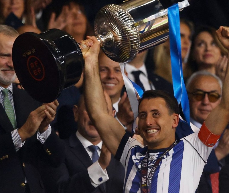 İspanya Kral Kupası'nda Real Sociedad, şampiyon oldu