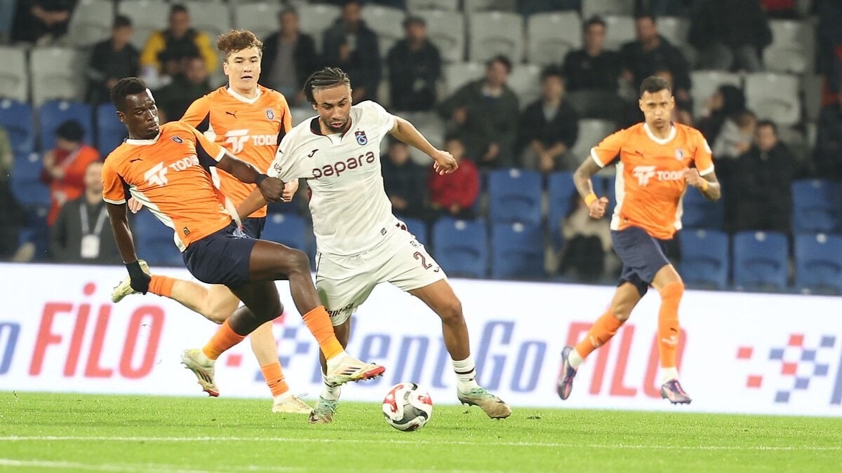 Trabzonspor - Başakşehir maçının ilk 11'leri