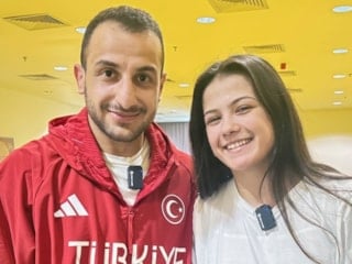Bilal ve Habibe Çiloğlu çiftinin Avrupa Şampiyonası'nda madalya sevinci