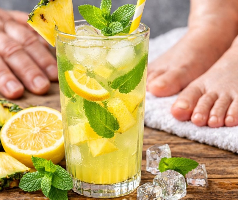 Ödem limonatası: Vücuttaki ödemi emen içecek