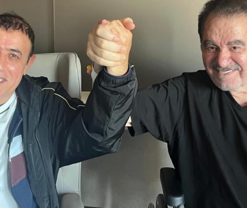 Mahmut Tuncer, İbrahim Tatlıses ile hastanede buluştu