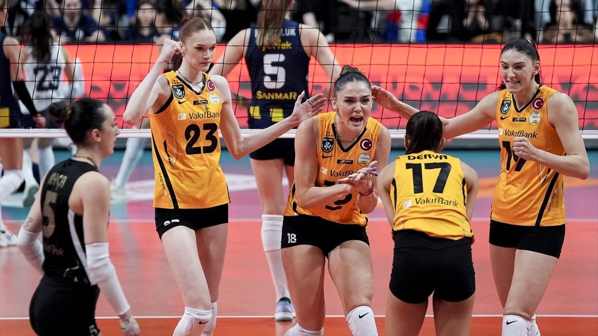 VakıfBank, Sultanlar Ligi'nde şampiyon oldu