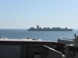 Donald Trump, Umman Körfezi'nde İran'a ait kargo gemisini vurduklarını duyurdu