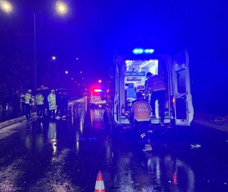 Erzincan’da bisiklet sürücüsü kazada can verdi