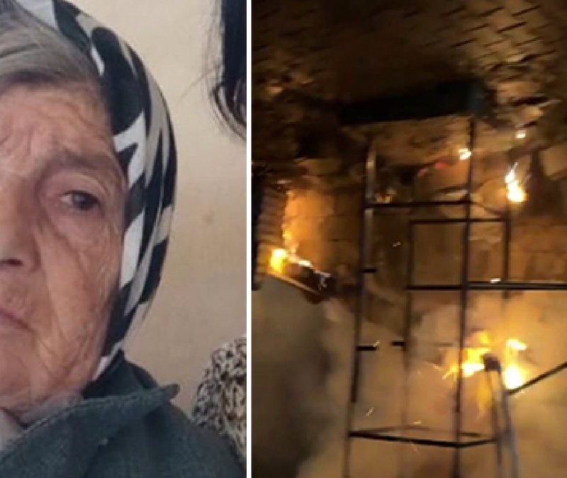 Kahramanmaraş'ta yalnız yaşayan kadın yangında hayatını kaybetti