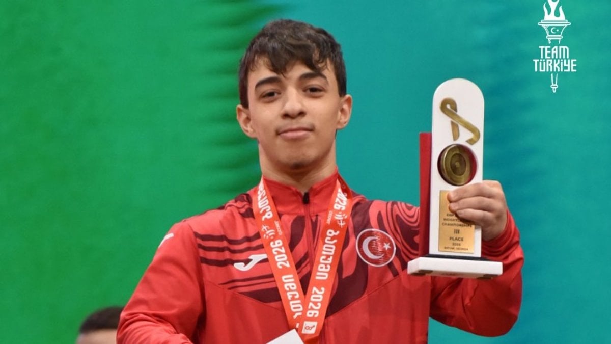 Yiğit Erdoğan, Avrupa Şampiyonası'nda bronz madalya kazandı