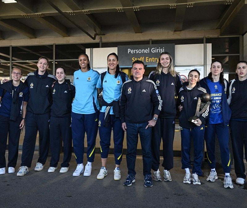 EuroLeague şampiyonu Fenerbahçe, yurda döndü