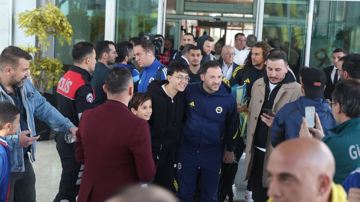 Fenerbahçe kafilesi Konya'da
