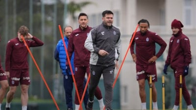 Trabzonspor, Samsunspor maçı hazırlıklarına başladı