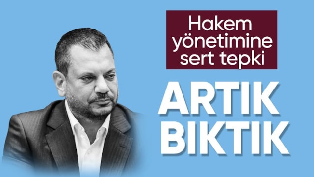 Trabzonspor'dan hakem yönetimine sert tepki!