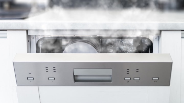 Temiz görünen bulaşık makinesi neden koku yapar