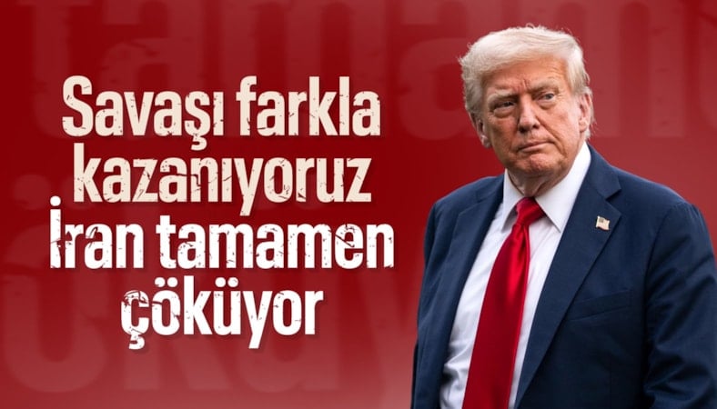 Trump: Abluka İran'ı tamamen çökertiyor