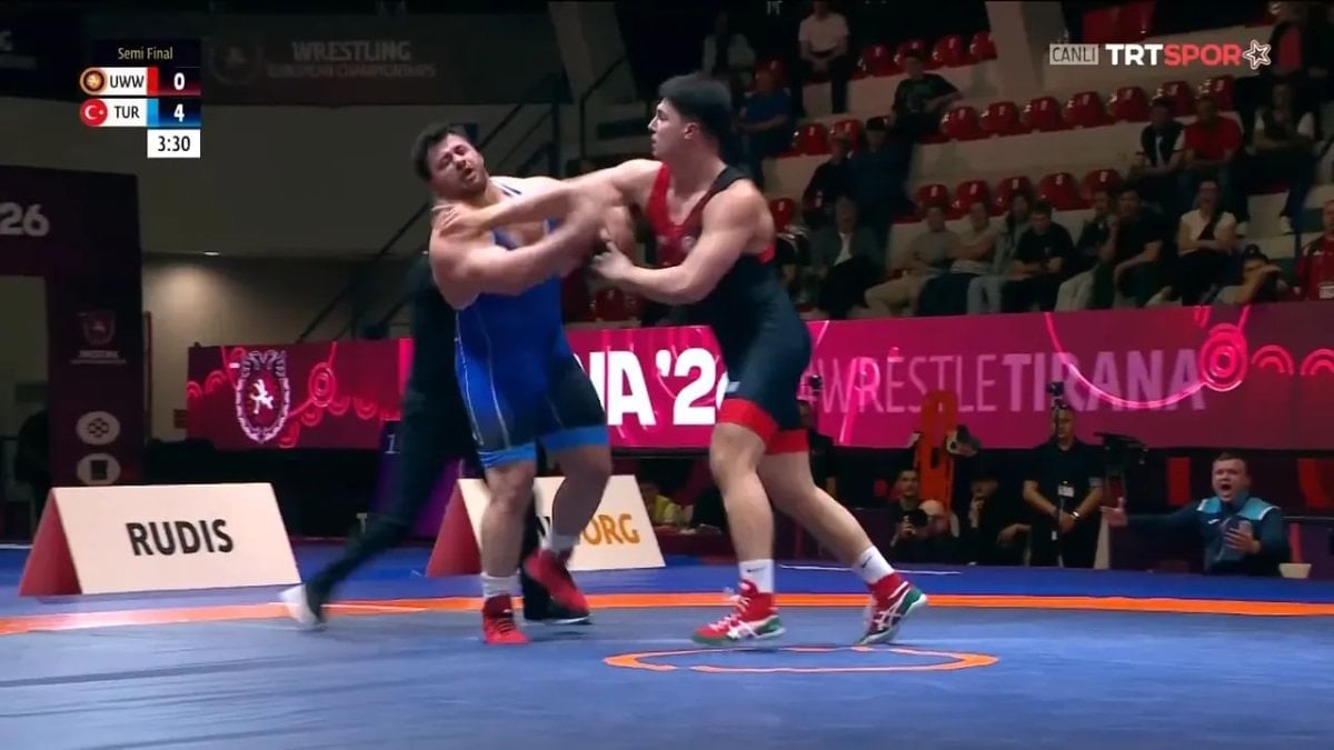 Rakibi tokat attı: Rıza Kayaalp finale çıktı...