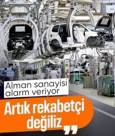 Alman sanayisi alarm veriyor: Üretimde düşüş sürüyor