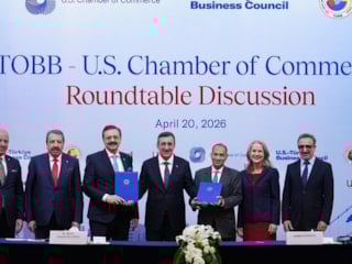 TOBB ve ABD Ticaret Odası iş birliği mutabakat zaptı imzalandı