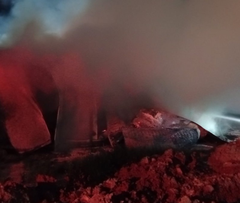 Hatay’da şantiye konteynerinde yangın: 1 ölü