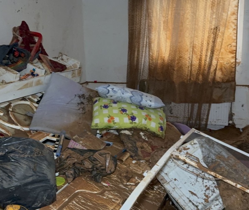 Mardin'de taşkınlarda 150 ev hasar aldı