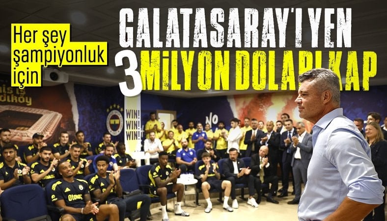 Fenerbahçe'den şampiyonluk için prim kararı