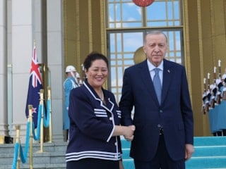 Cumhurbaşkanı Erdoğan, Yeni Zelanda Genel Valisi'ni kabul etti