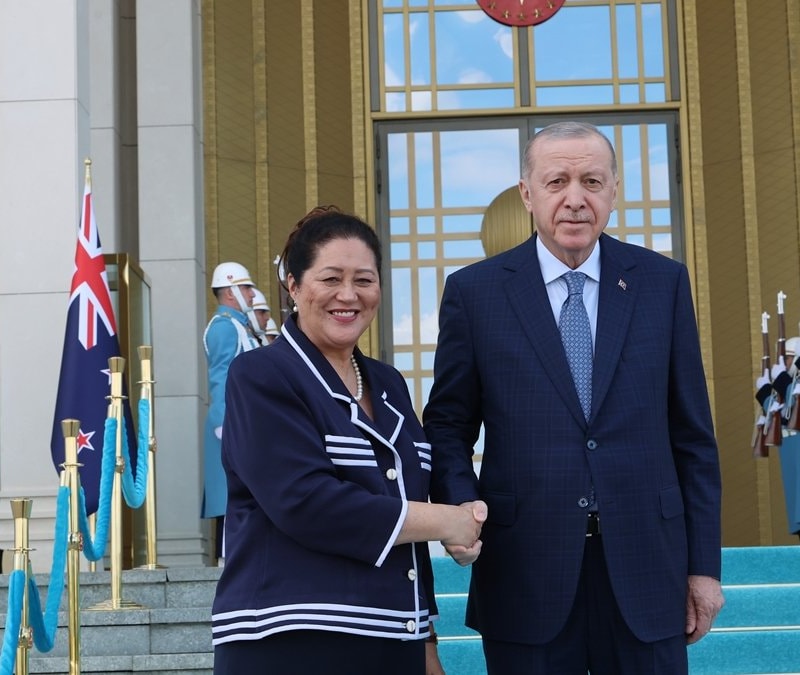 Cumhurbaşkanı Erdoğan, Yeni Zelanda Genel Valisi'ni kabul etti