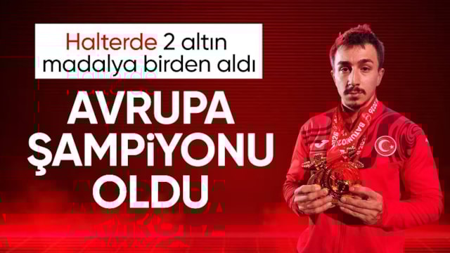 Yusuf Fehmi Genç, Avrupa Şampiyonası'nda 2 altın madalya kazandı