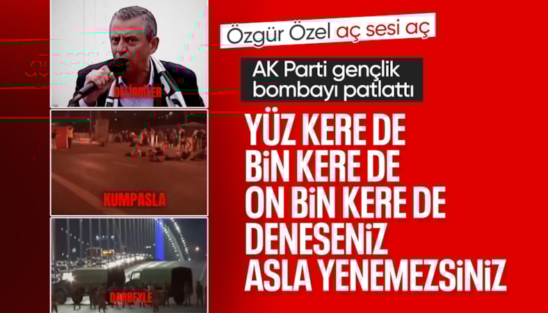 AK Parti'den CHP'ye video klipli gönderme: Asla yenemezsiniz