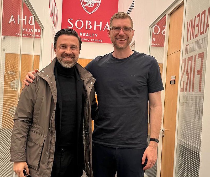 Uğur İnceman, Arsenal Akademisi'ni ziyaret etti