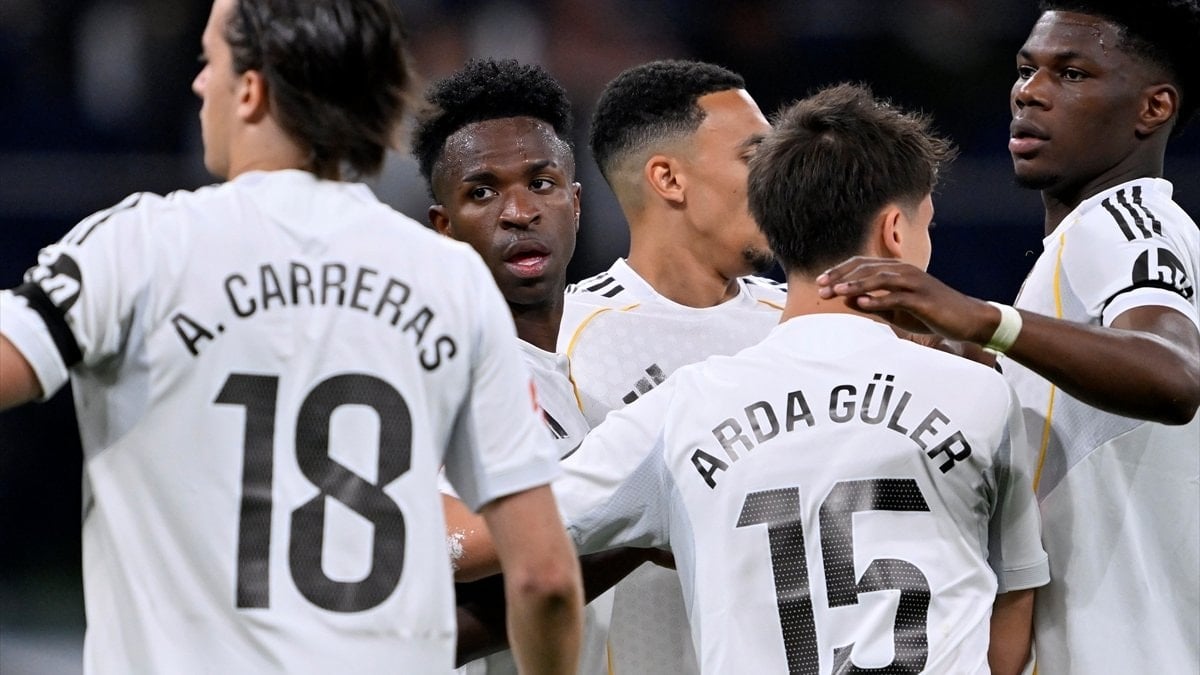 Arda Güler asist yaptı! Real Madrid, Deportivo Alaves'i iki golle geçti
