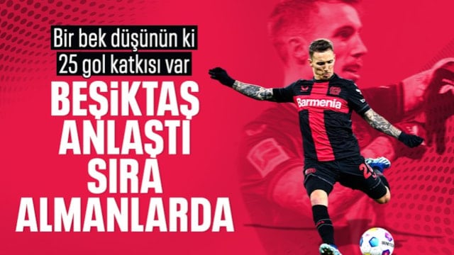 Beşiktaş, Alejandro Grimaldo ile anlaşmaya vardı!
