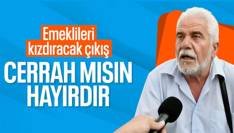 'Emekli maaşım yetmiyor' diyenlere seslendi: Cerrah emeklisi misin?