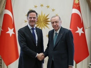 Cumhurbaşkanı Erdoğan, NATO Genel Sekreteri'ni kabul etti