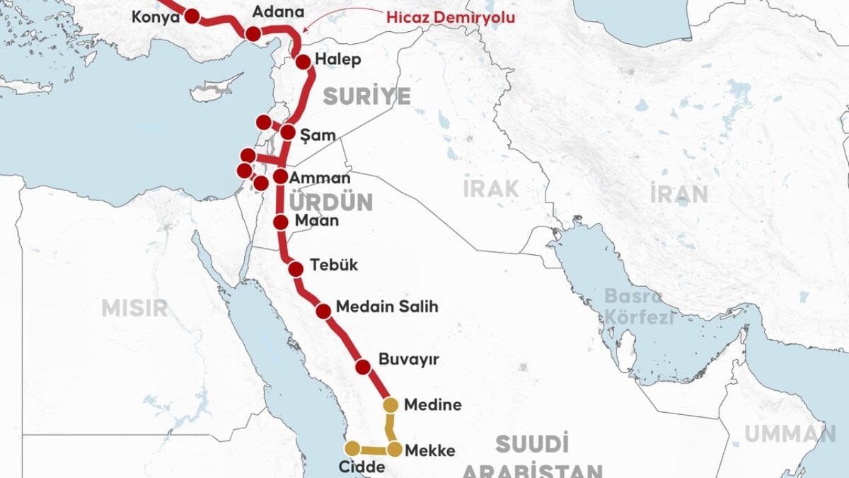 Suudi Arabistan açıkladı: Türkiye’ye uzanacak demir yolu için tarih belli oldu