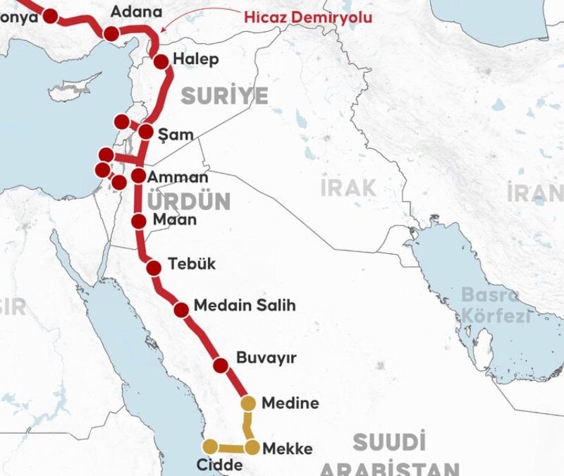 Suudi Arabistan açıkladı: Türkiye’ye uzanacak demir yolu için tarih belli oldu