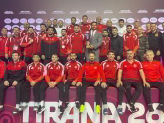 Grekoromen Güreş Milli Takımı, Avrupa ikincisi