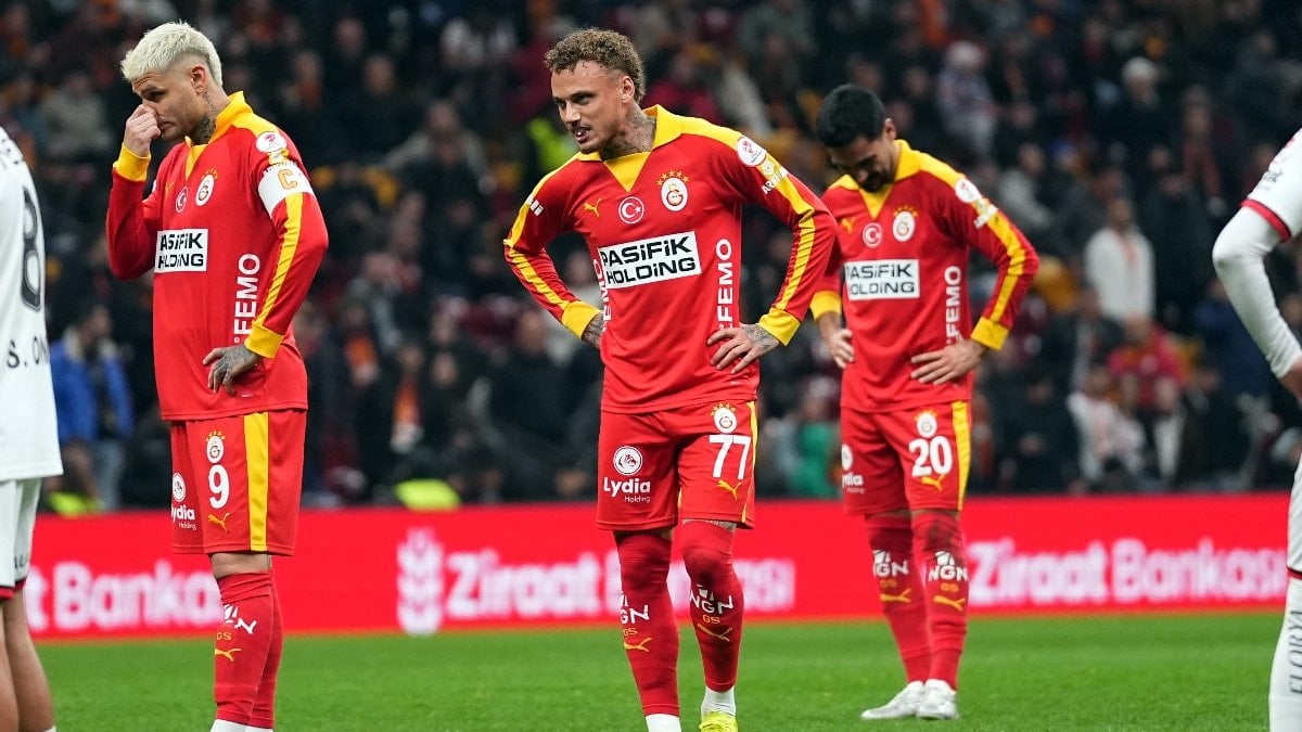 Galatasaray'ın Gençlerbirliği maçında serileri sona erdi