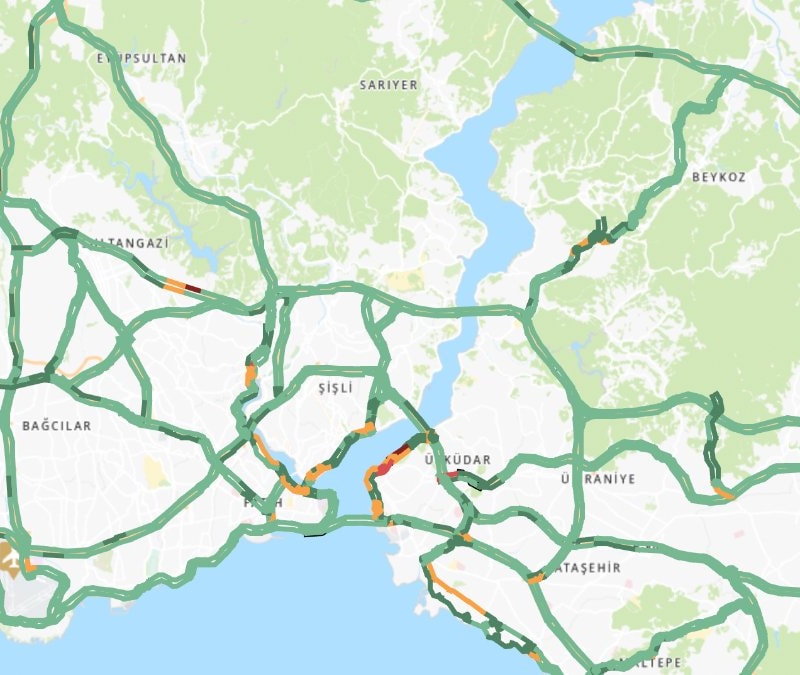 İstanbul'da 23 Nisan'da yollar boş kaldı