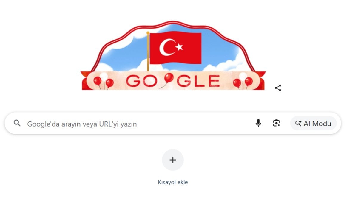 Google'dan 23 Nisan hediyesi: Doodle yaptı