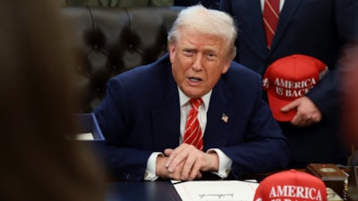 Donald Trump'tan Hürmüz açıklaması: Donanmaya 'vur' emri verdim