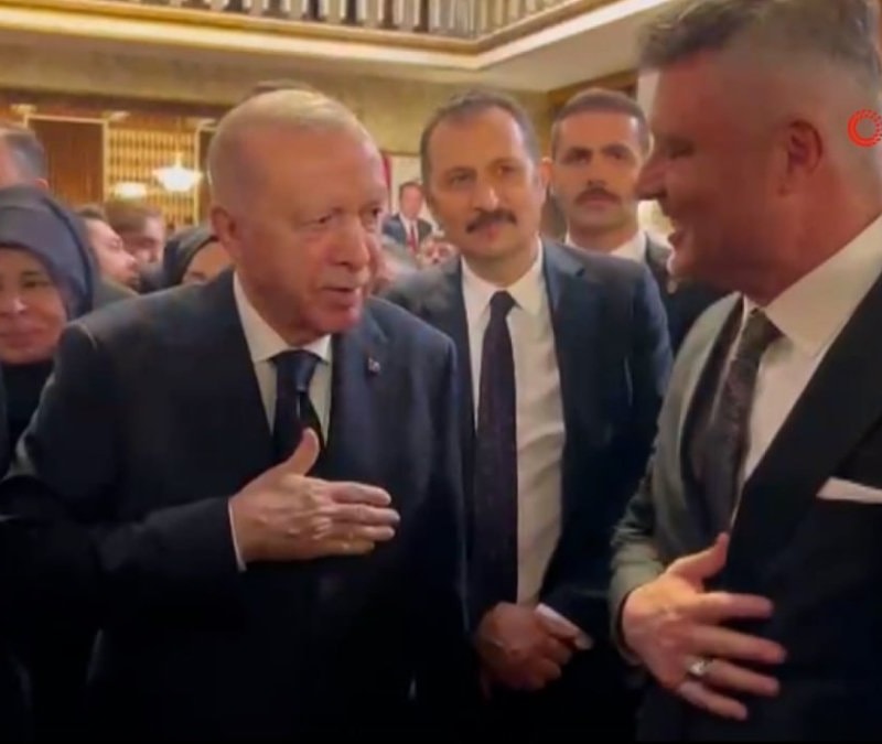 Cumhurbaşkanı Erdoğan, Sadettin Saran’la görüştü