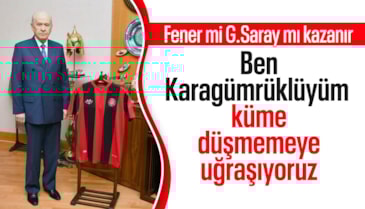 Devlet Bahçeli'den "Galatasaray-Fenerbahçe" derbisine ilişkin yorum geldi