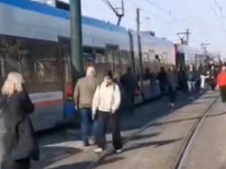 Kabataş-Bağcılar Tramvay Hattı'nda arıza yaşandı