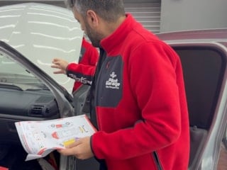 Ekspertizde şaşkına çeviren gerçek: 2001 model araçta 2005 podye çıktı