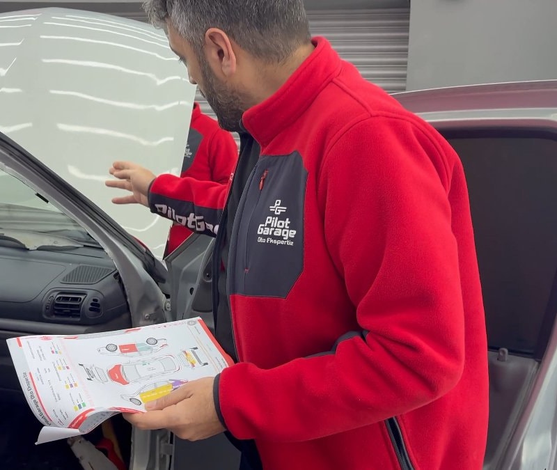 Ekspertizde şaşkına çeviren gerçek: 2001 model araçta 2005 podye çıktı